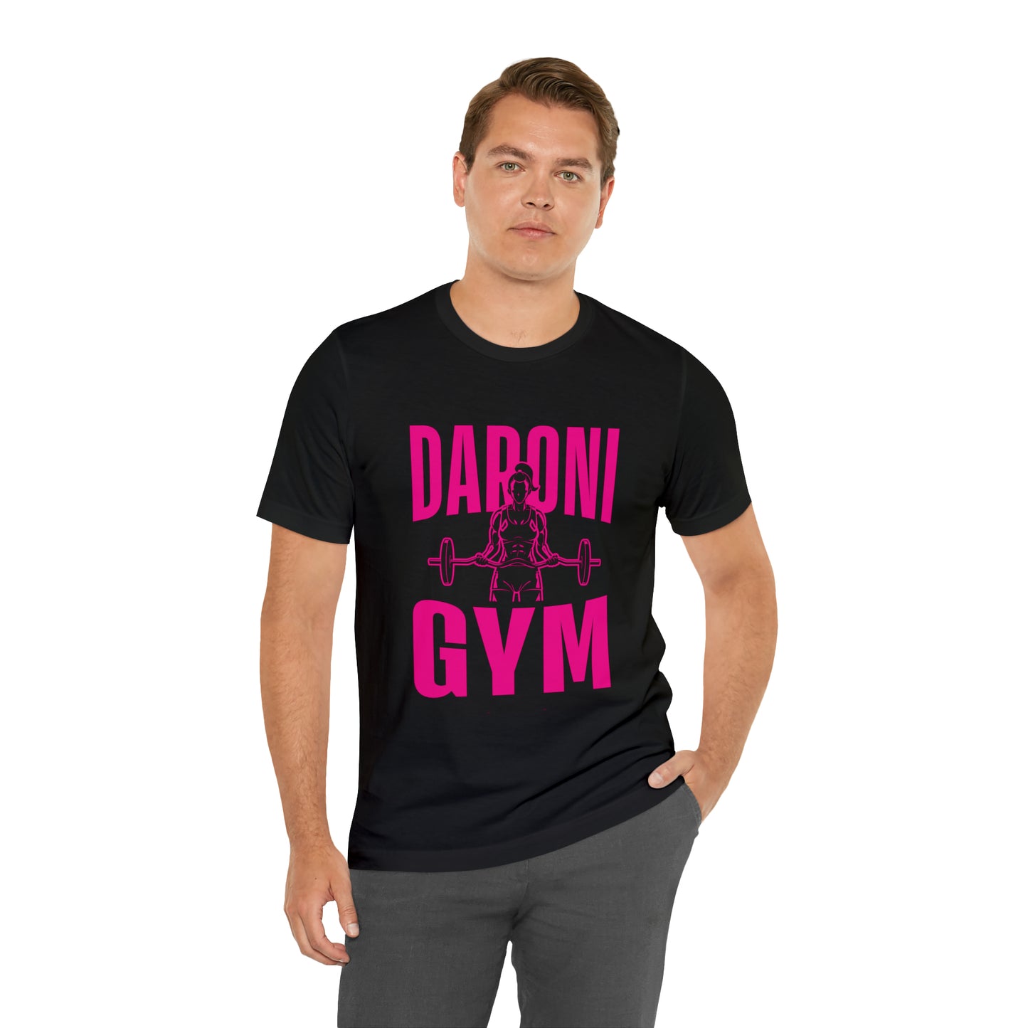 Daroni Gym Unisex Jersey Short Sleeve Tee