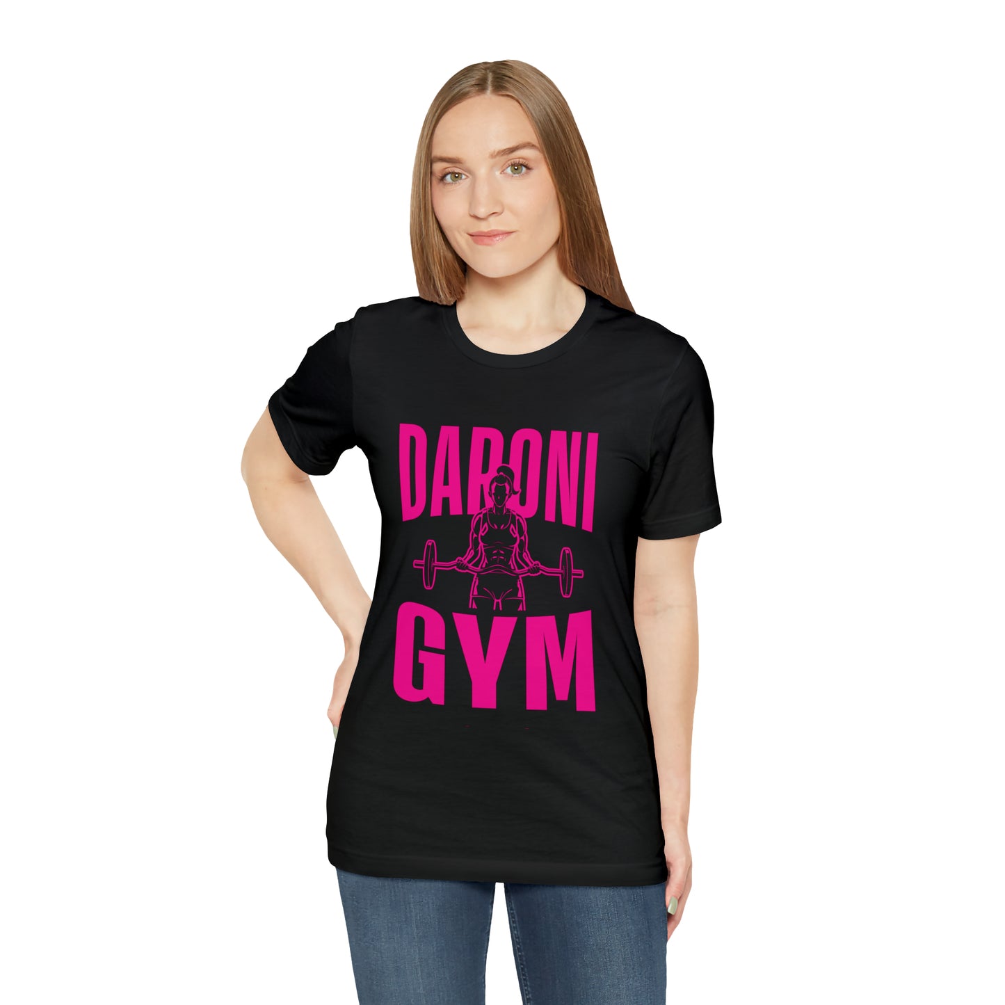 Daroni Gym Unisex Jersey Short Sleeve Tee