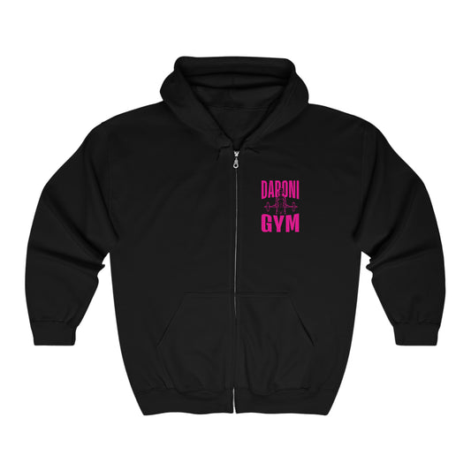 Daroni Gym Unisex Heavy Blend™ Full Zip Hooded Sweatshirt
