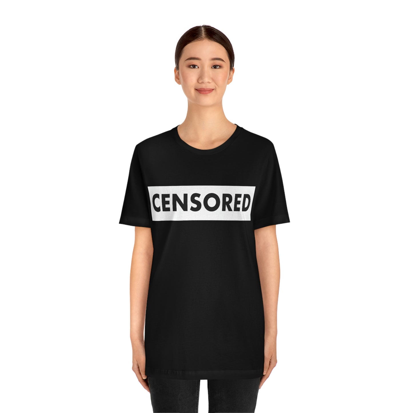 Censored Unisex Jersey Short Sleeve Tee