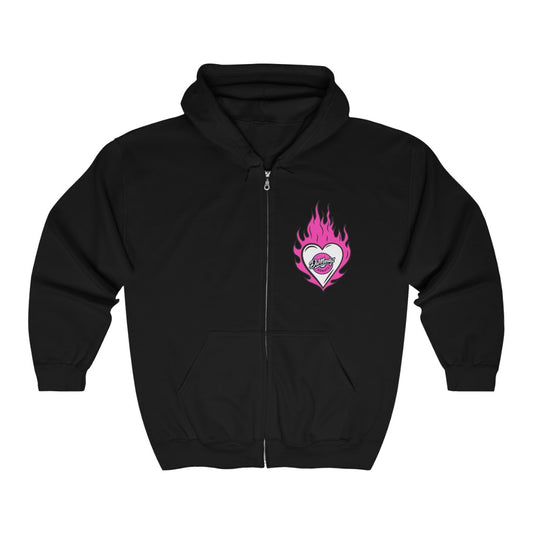 Desire the Fire Unisex Heavy Blend™ Full Zip Hooded Sweatshirt