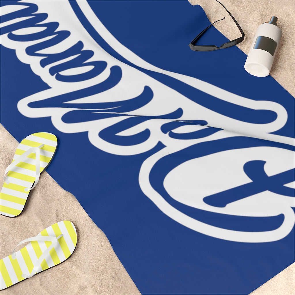 Flavors: Blueberry Standard Beach Towel, 30x60