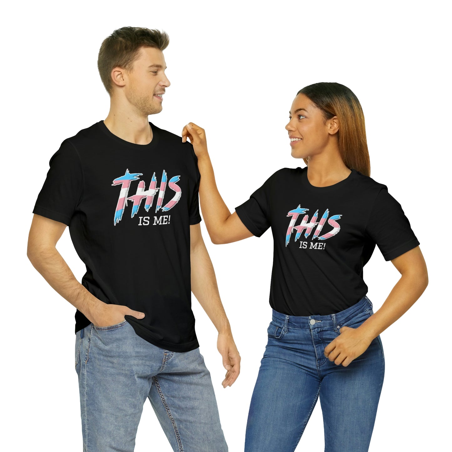 This is Me - Trans Unisex Jersey Short Sleeve Tee