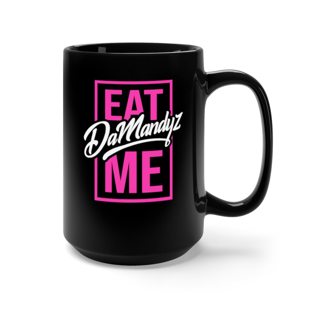 Eat Me Black Mug 15oz